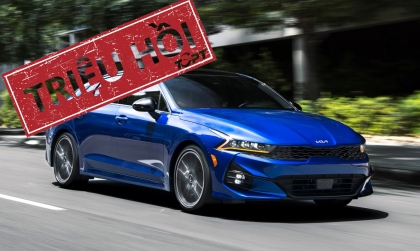 Triệu hồi KIA K5 do lỗi túi khí rèm